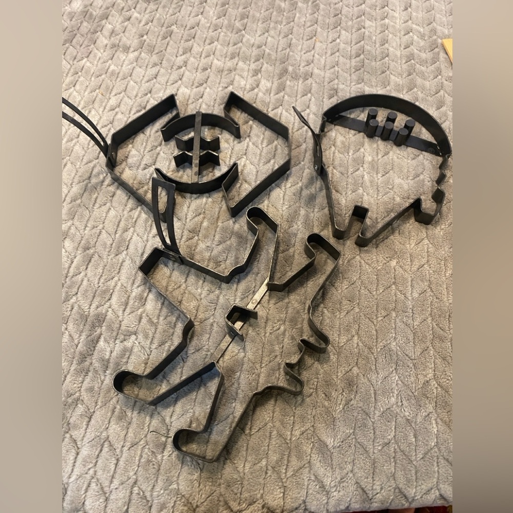 Disney Star Wars Black Metal Pancake Molds